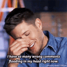 Jensen Ackles Wrong GIF - Jensen Ackles Wrong Comments GIFs