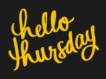 Hello Thursday Happy Thursday GIF - Hello Thursday Thursday Happy Thursday GIFs
