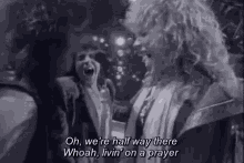 Bon Jovi GIF - Were Halfway There Were Livin On A Prayer Bon Jovi GIFs