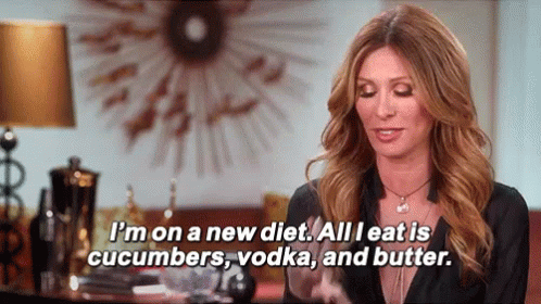 Me On A Diet GIF - Real Housewives New York Carole Radziwill GIFs