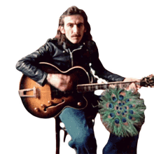 playing the guitar george harrison ding dong ding dong song strumming jamming playing the guitar george harrison ding dong ding dong song strumming jamming