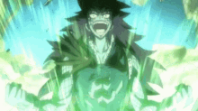 Gajeel Mad Laughter GIF - Gajeel Mad Laughter Power GIFs