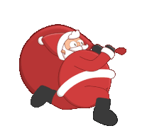 Santa Claus Santa Sticker - Santa Claus Santa Christmas Stickers