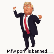 Ban Porn Banned GIF - Ban Porn Banned Trump Dancing GIFs