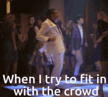 When I Try To Fit In With The Crowd Introvert GIF - When I Try To Fit In With The Crowd Crowd Fit In With The Crowd GIFs