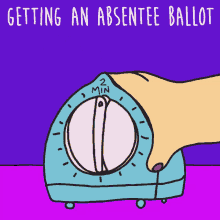 Absentee Ballot Ballot GIF - Absentee Ballot Ballot Voting Is Easy GIFs