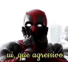 Deadpool / Que Agressivo / Grosso / Ignorante GIF - Deadpool How Rude Rude GIFs