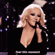 Aguilera Feel This Moment GIF - Aguilera Feel This Moment GIFs