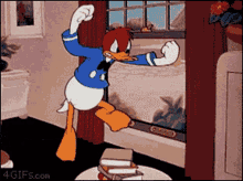 Donald Duck GIF - Donald Duck Destroying GIFs