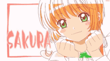 Sakura Smile GIF - Sakura Smile Excited GIFs