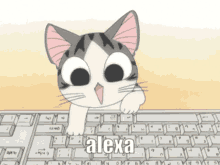 Alexa Name Anime Alexa GIF - Alexa Name Alexa Anime Alexa GIFs