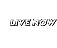Live Now Flashing Sticker - Live Now Live Flashing Stickers