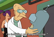 Bender Empathy Chip GIF - Bender Empathy Chip GIFs