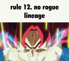 rule12 no rogue lineage bruv rules