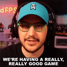 Were Having A Really Really Good Game Jaredfps GIF - Were Having A Really Really Good Game Jaredfps Were Having Fun GIFs