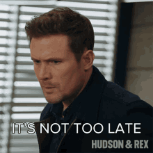 Its Not Too Late Charlie Hudson GIF - Its Not Too Late Charlie Hudson Hudson And Rex GIFs