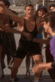 Hot Moves GIF - Jean Claude Van Damme Celebration Dance GIFs