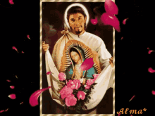 Juan Diego Virgen De Guadalupe GIF - Juan Diego Virgen De Guadalupe Oracion GIFs