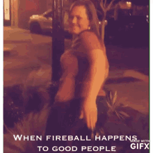 Drunk Girl GIF - Drunk Girl Fireball GIFs