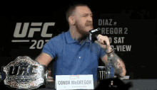 conor mcgregor ufc angry shout wrestler