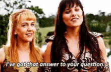 ivegotthatanswertoyourquestion xena lucy lawless warrior