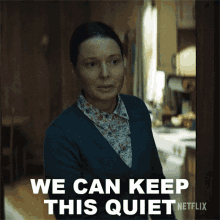 We Can Keep This Quiet Bev Keane GIF - We Can Keep This Quiet Bev Keane Samantha Sloyan GIFs