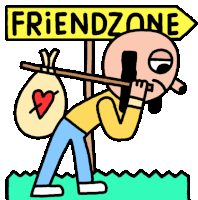 Sad Dog Saying Friendzone Sticker - Kindof Perfect Lovers Friend Zone Sad Stickers