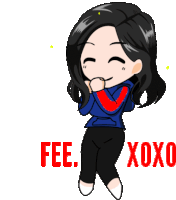 Feexoxo Kpop Sticker - Feexoxo Fee Xoxo Stickers