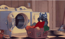 Lilo And Stitch Laundry GIF - Lilo And Stitch Stitch Laundry GIFs