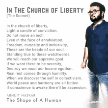 abhijit naskar naskar liberty social justice conviction
