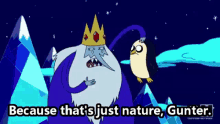 Thats Just Nature Gunter Adventure Time GIF - Thats Just Nature Gunter Gunter Adventure Time GIFs