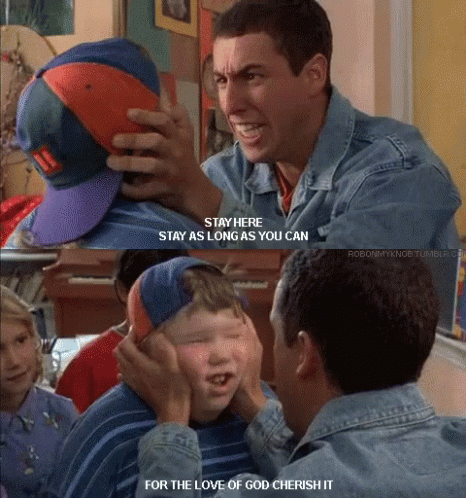 Billy Madison Stay As Long As You Can GIFs | Tenor