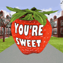 Youre Sweet Youre Cute GIF - Youre Sweet Youre Cute Strawberry GIFs