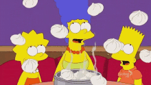 Dumplings Simpsons GIF - Dumplings Simpsons Raining Dumplings GIFs
