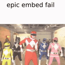 get real epic embed fail dance transformers power rangers