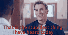 Stupidest Thing I Have Heard GIF - Stupidest Thing I Have Heard Today GIFs