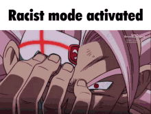 Racist Mode GIF - Racist Mode Dragon Ball Z GIFs