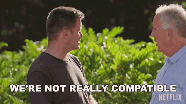 Were Not Really Compatible Mark GIF - Were Not Really Compatible Mark Love On The Spectrum GIFs