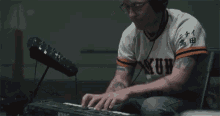 Music Lover Listening To Music GIF - Music Lover Listening To Music Piano GIFs