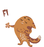 Felinia Cat Sticker - Felinia Cat Red Cat Stickers