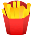 French Fries Fast Food Sticker - French Fries Fast Food Fries Stickers