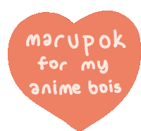 Marupok Anime Bois Sticker - Marupok Anime Bois Heart Stickers