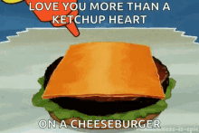 Cheese Burger Heart GIF - Cheese Burger Burger Heart GIFs
