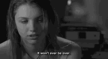 Skins Cassie Ainsworth GIF - Skins Cassie Ainsworth It Wont Ever Be Over GIFs