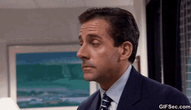 Leaving Michael Scott GIF - Leaving Michael Scott Turn Away - Discover &  Share GIFs