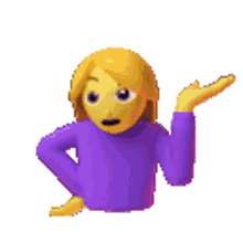 hair flip hairflip emoji emote