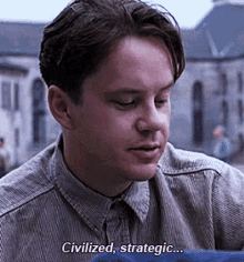 The Shawshank Redemption Civilized GIF - The Shawshank Redemption Civilized Strategic GIFs