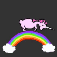 This Makes Me Incredibly Happy GIF - Pink Fluffy Unicorns GIFs