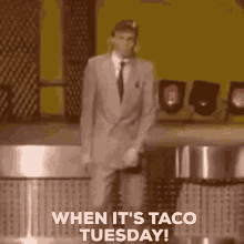 Dance Taco Tuesday GIF - Dance Taco Tuesday When Its Taco Tuesday GIFs