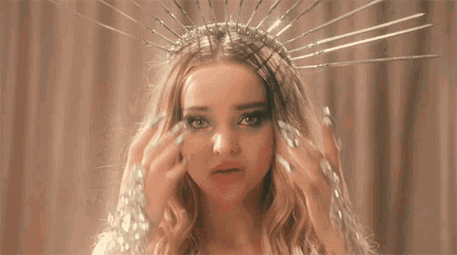 Staring Dove Cameron GIF - Staring Dove Cameron Lazy Baby Song GIFs